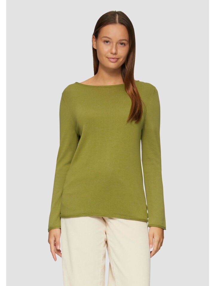 Пуловер sOliver Strick langarm, оливковый 
Пуловер sOliver Strick langarm, оливковый