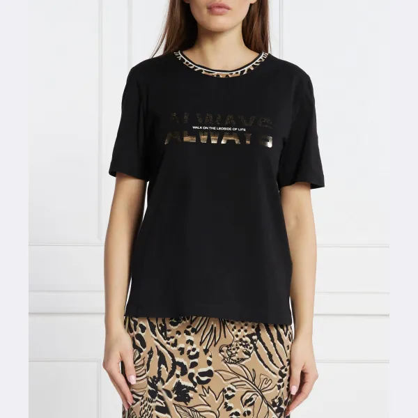 Футболка свободного кроя Marc Cain, черный
Футболка свободного кроя Marc Cain, черный