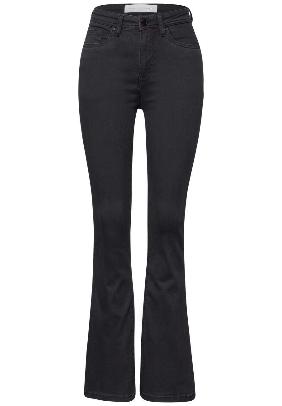 Расклешенные джинсы Street One Studio, черный
Расклешенные джинсы Street One Studio, черный