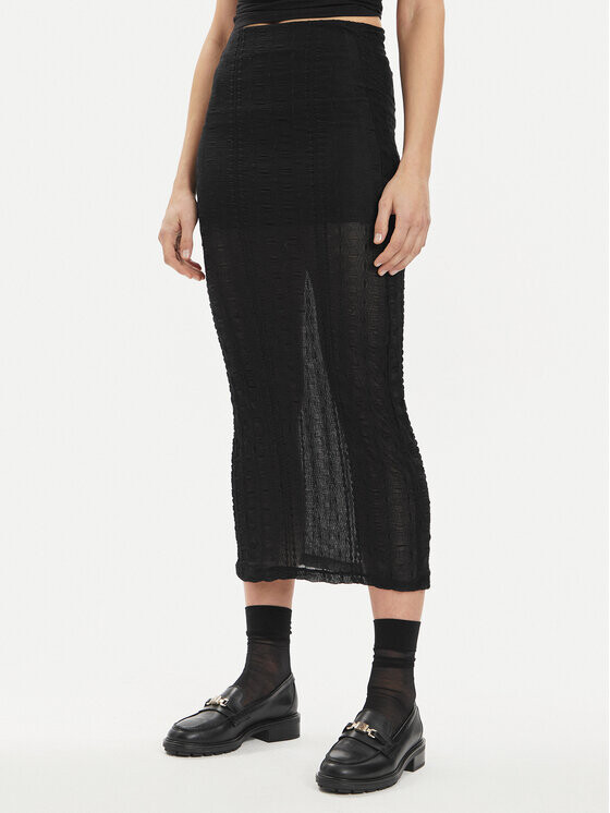 Юбка стандартного кроя Gina Tricot, черный
Юбка стандартного кроя Gina Tricot, черный