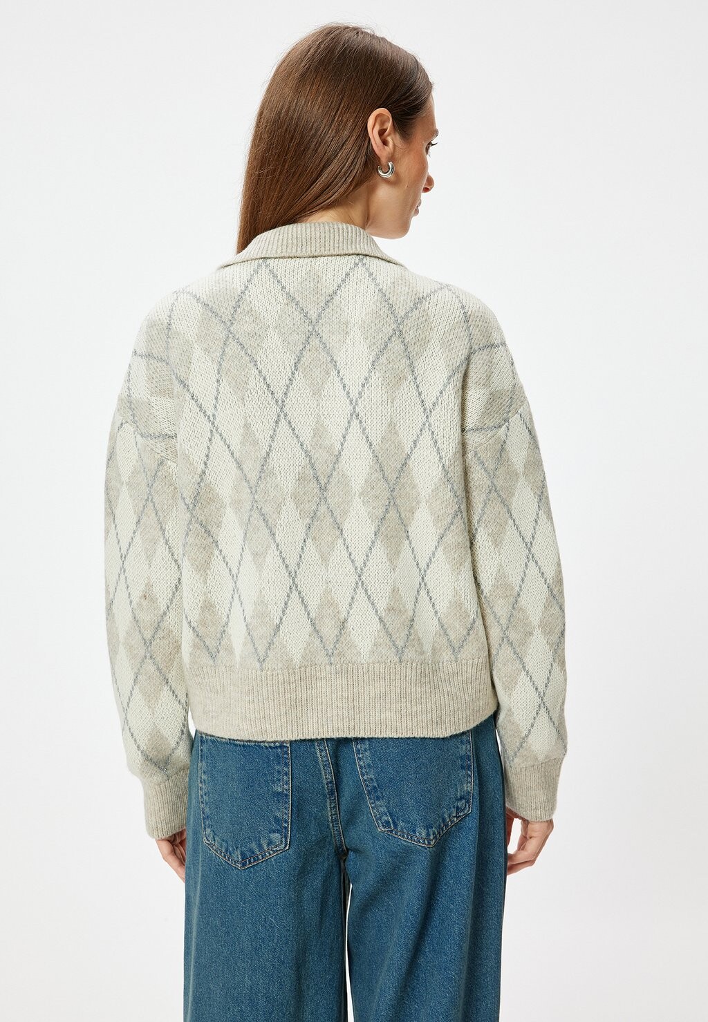 Джемпер ARGYLE Koton, бежевый
Джемпер ARGYLE Koton, бежевый