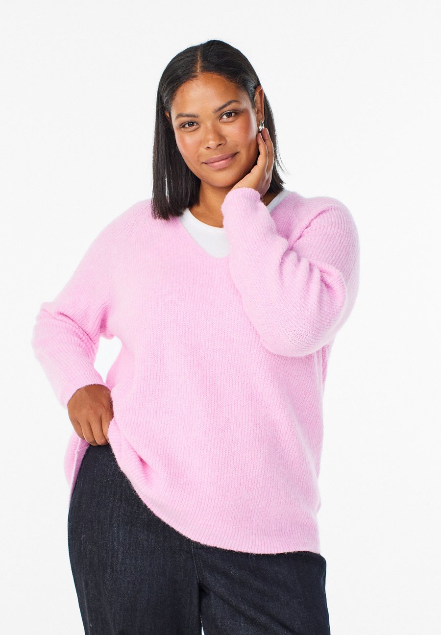 Джемпер Zizzi Jumper, Bonbon Mel/Mottled Light Pink
Джемпер Zizzi Jumper, Bonbon Mel/Mottled Light Pink