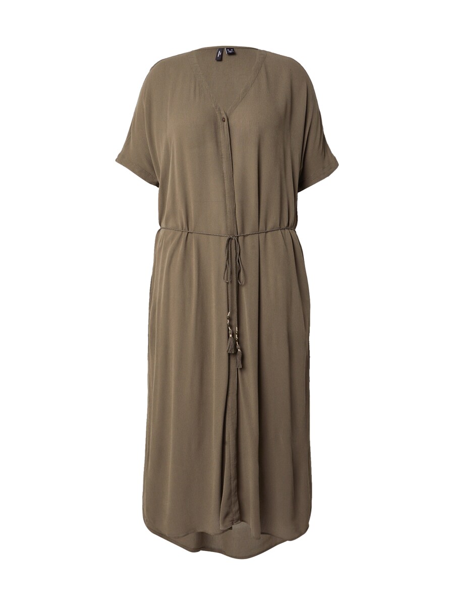 Платье-рубашка Vero Moda Curve VMCbente, оливковый
Платье-рубашка Vero Moda Curve VMCbente, оливковый