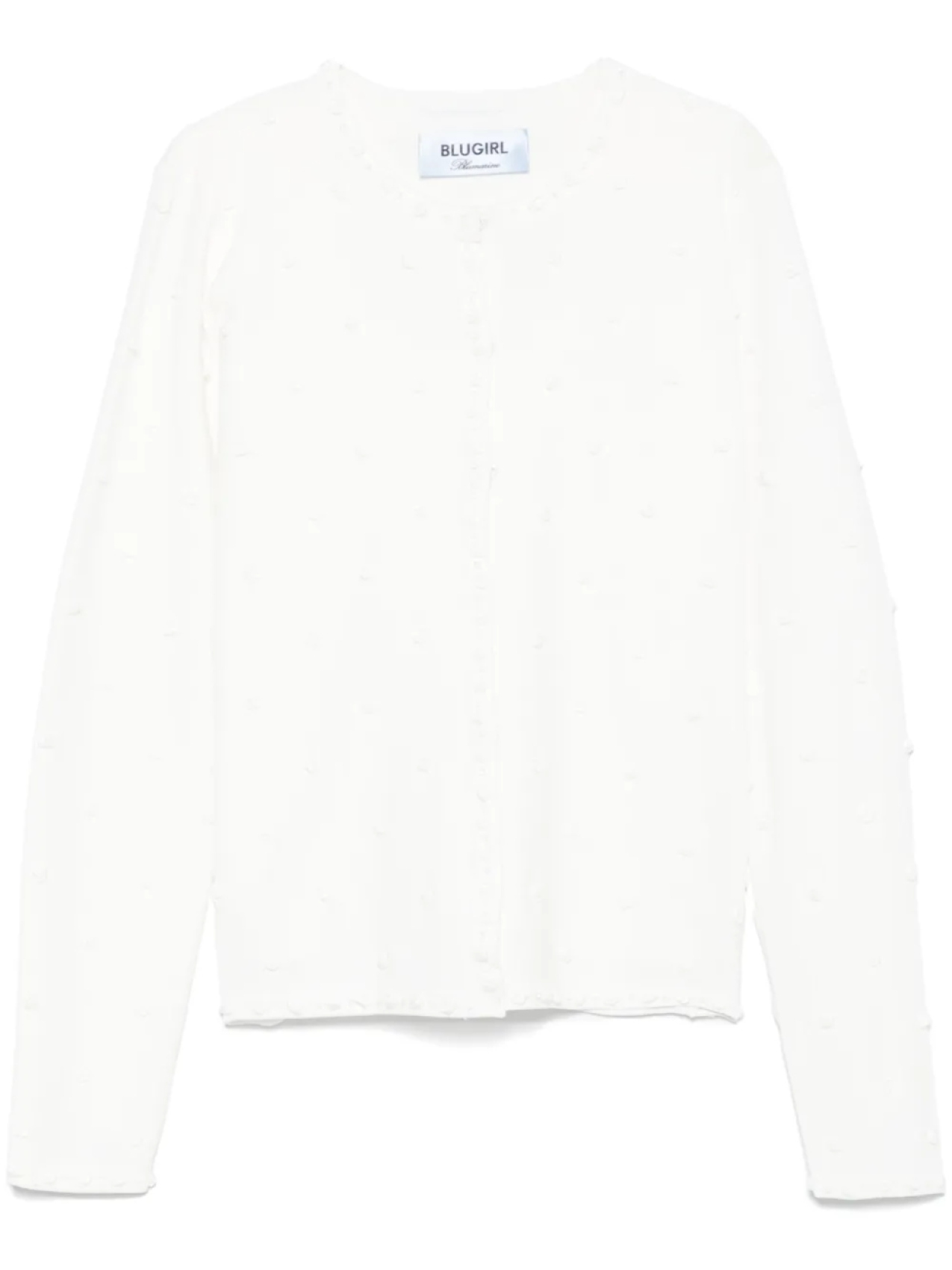 Комплект из майки и кардигана Blugirl с цветочной аппликацией, белый
Комплект из майки и кардигана Blugirl с цветочной аппликацией, белый