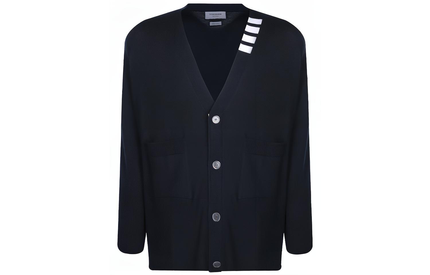 THOM BROWNE Свитер мужской темно-синий
THOM BROWNE Свитер мужской темно-синий