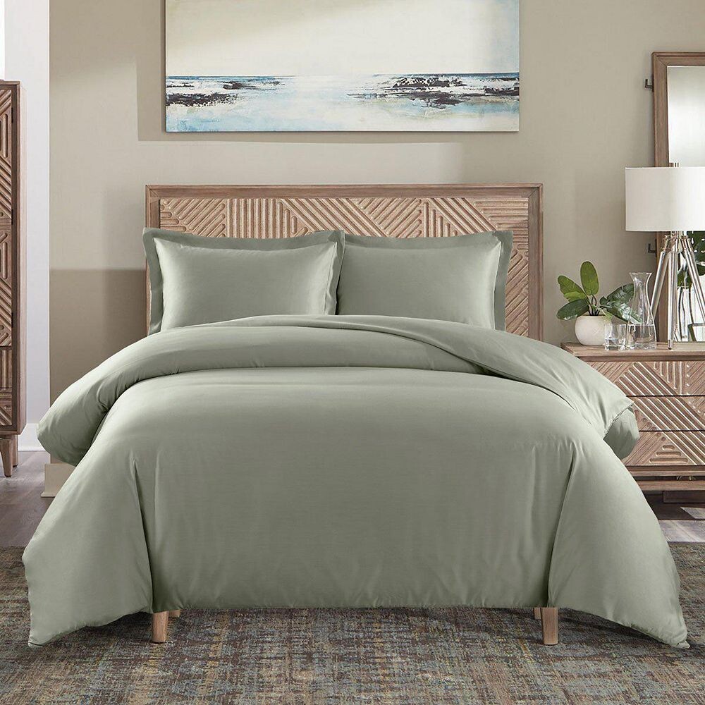 Легкий в уходе комплект пододеяльников плотностью 650 нитей Egyptian Linens, цвет Sage
Легкий в уходе комплект пододеяльников плотностью 650 нитей Egyptian Linens, цвет Sage