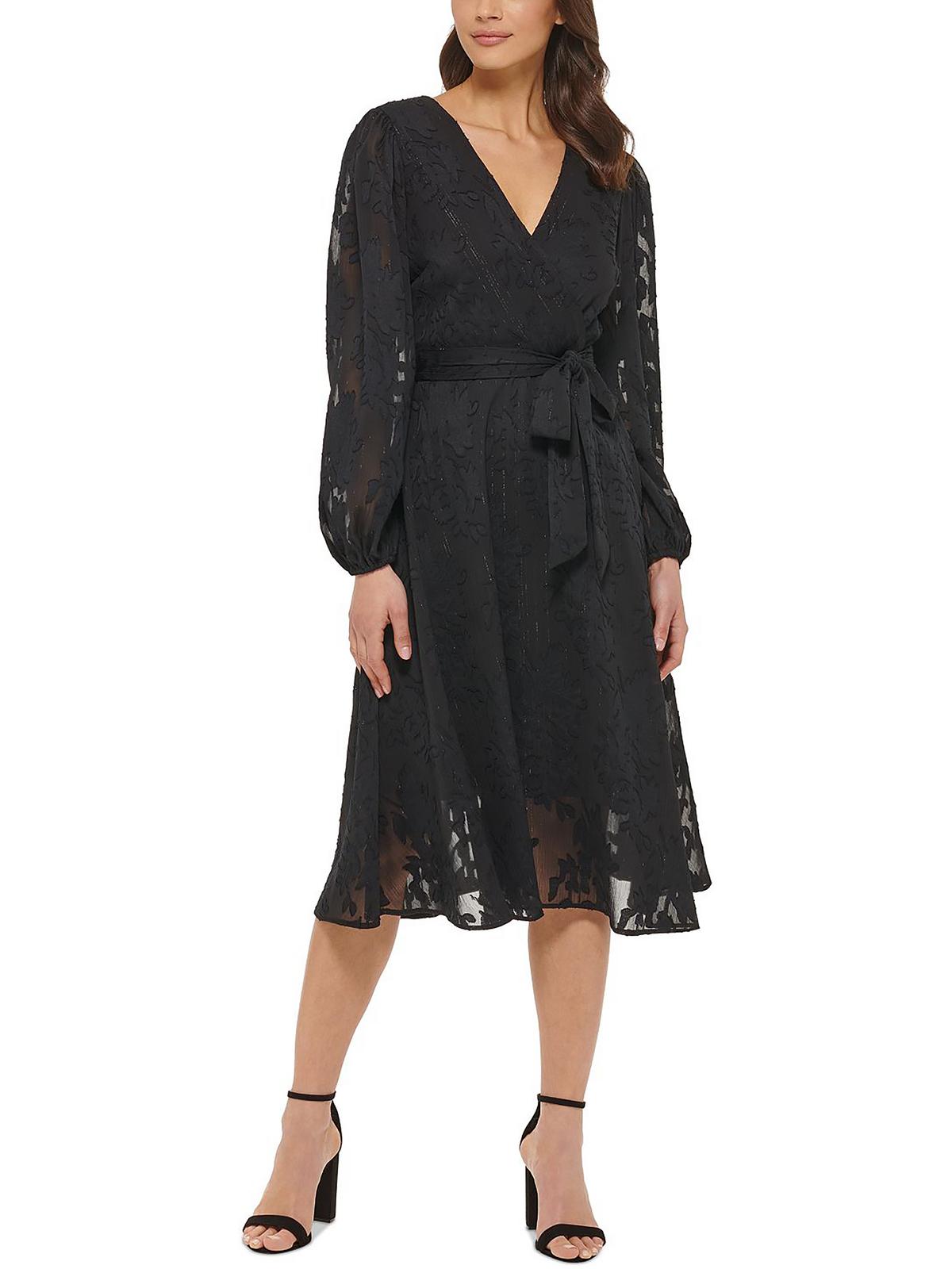 Женское шифоновое платье с расклешенным кроем Kensie Dresses, черный
Женское шифоновое платье с расклешенным кроем Kensie Dresses, черный