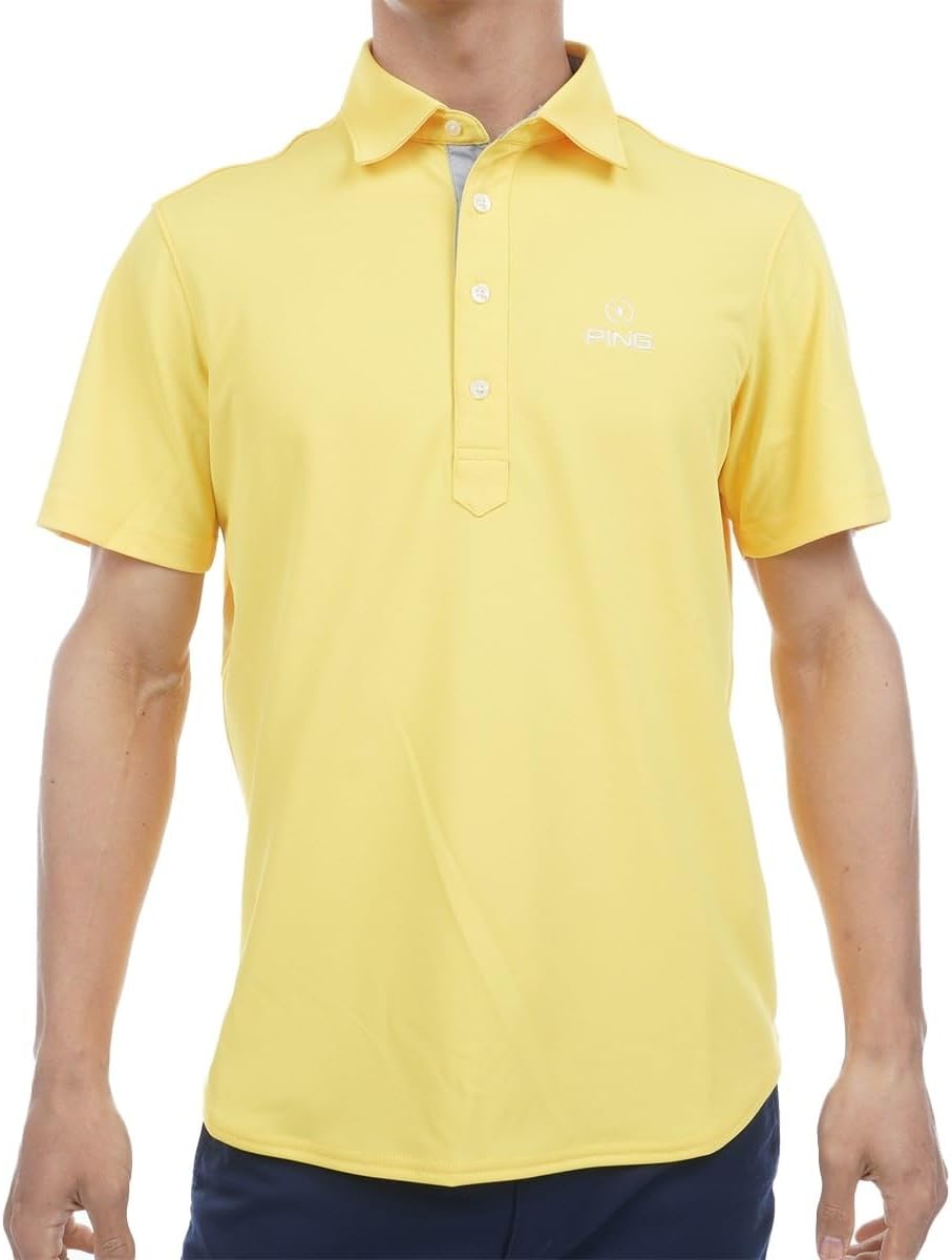 Мужская рубашка-поло Ping с коротким рукавом (логотип One-Point) / для гольфа / 621-5160311, желтый
Мужская рубашка-поло Ping с коротким рукавом (логотип One-Point) / для гольфа / 621-5160311, желтый