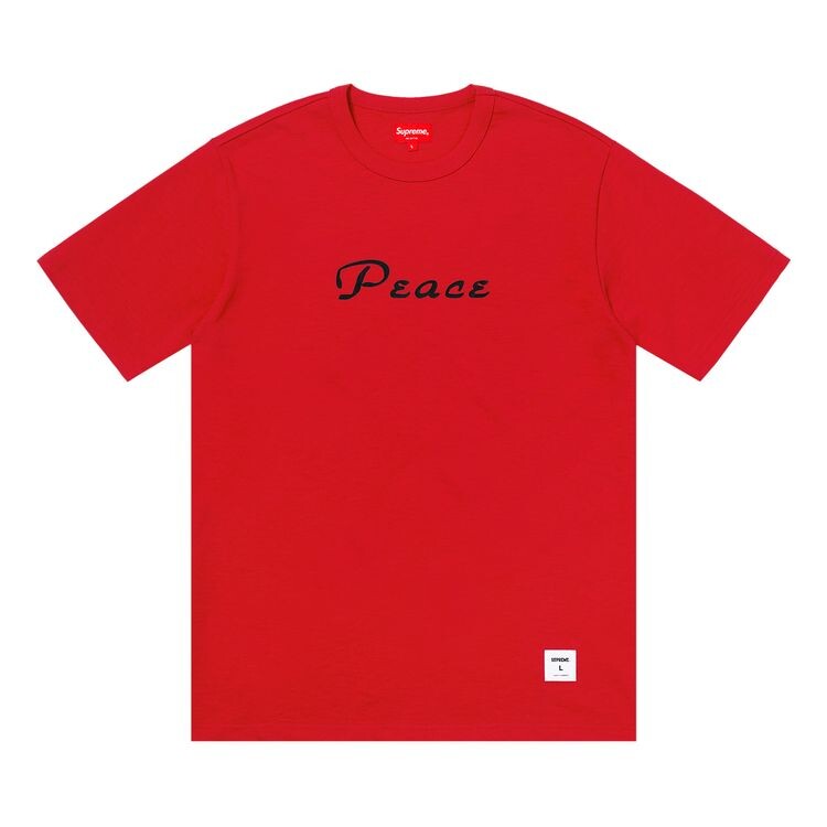 Топ Supreme Peace Short-Sleeve Top Red, красный 
Топ Supreme Peace Short-Sleeve Top Red, красный