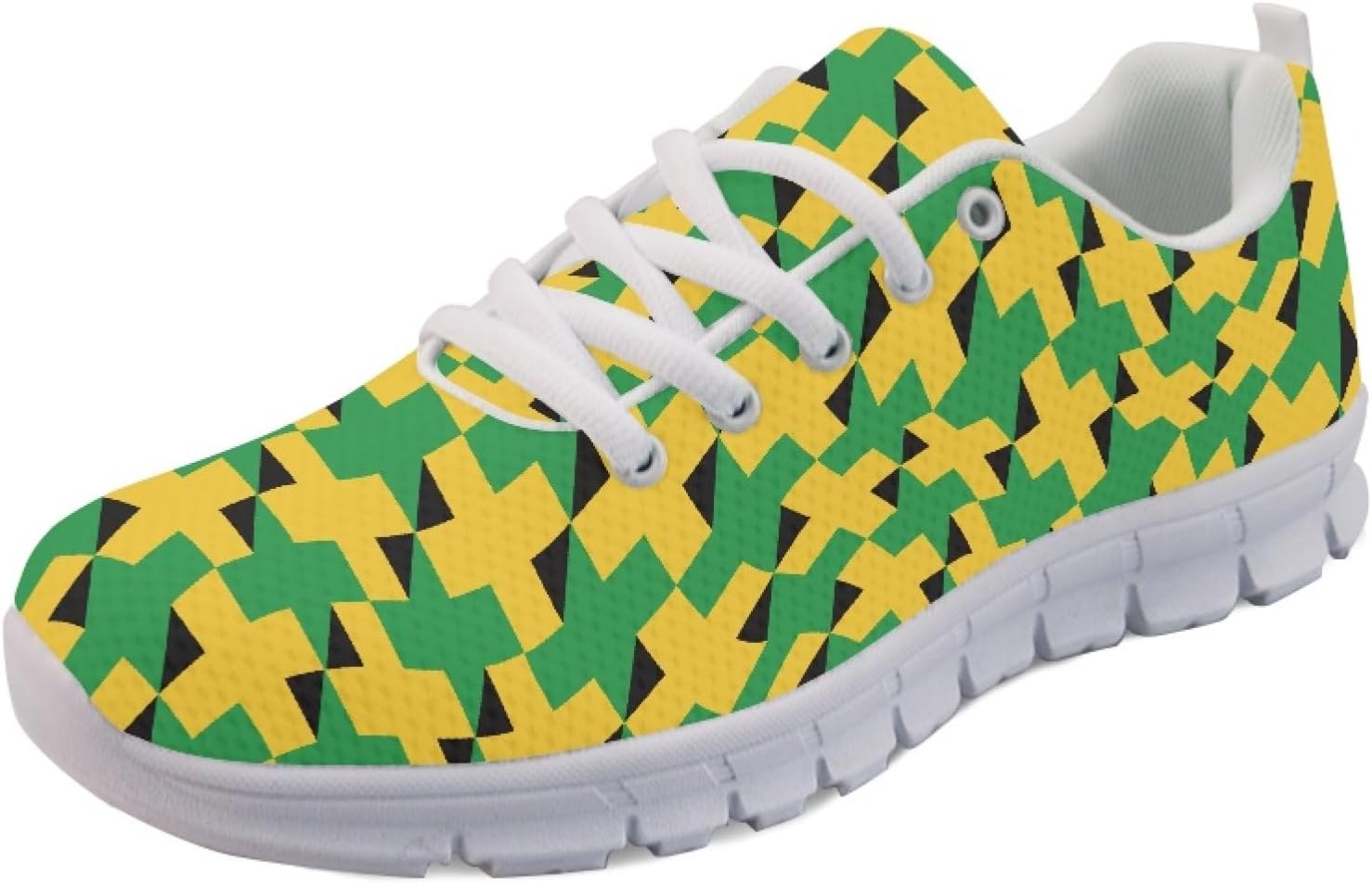 Кроссовки Forchrinse Green Galaxy Starry Space Nebula для мужчин и женщин, легкие спортивные туфли для занятий в зале и бега, Jamaican Flag Pattern
Кроссовки Forchrinse Green Galaxy Starry Space Nebula для мужчин и женщин, легкие спортивные туфли для занятий в зале и бега, Jamaican Flag Pattern
