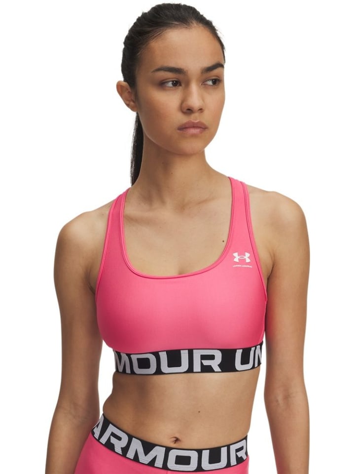 Спортивный бюстгальтер Under Armour, розовый
Спортивный бюстгальтер Under Armour, розовый
