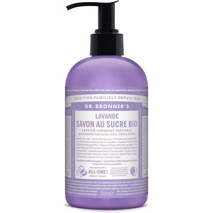 Мыло Dr Bronner's Shikakai Lavender 355ml
Мыло Dr Bronner's Shikakai Lavender 355ml
