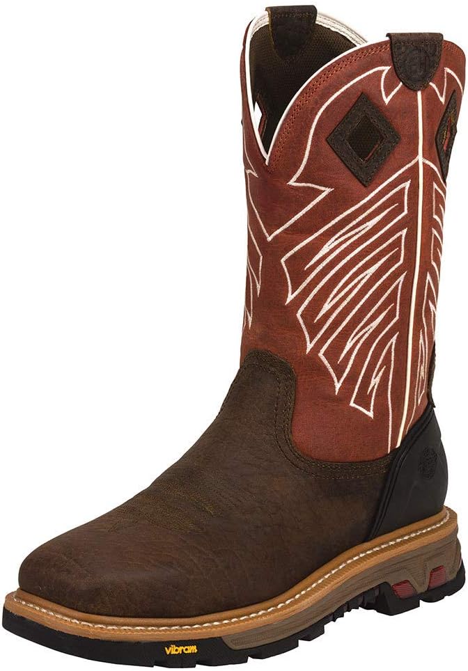 Мужские рабочие ботинки Justin Boots Commander X5 с стальным носком, коричневый
Мужские рабочие ботинки Justin Boots Commander X5 с стальным носком, коричневый