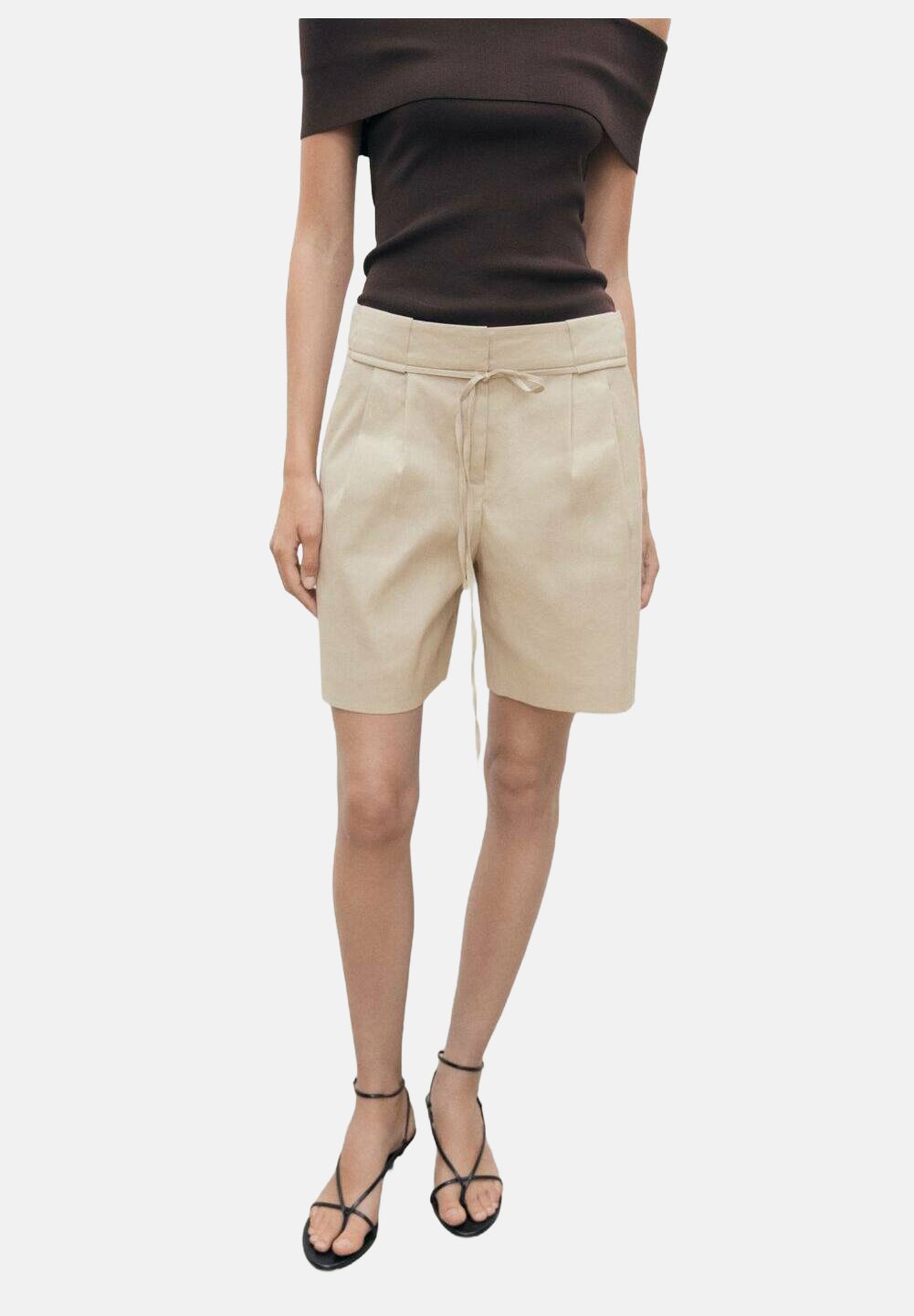 Шорты WITH BOW Mango, бежевый
Шорты WITH BOW Mango, бежевый