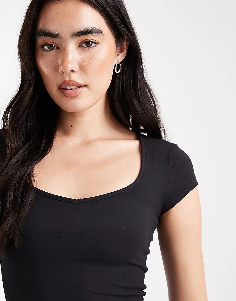 Cotton On Hold Me с коротким рукавом, черный цвет
Cotton On Hold Me с коротким рукавом, черный цвет