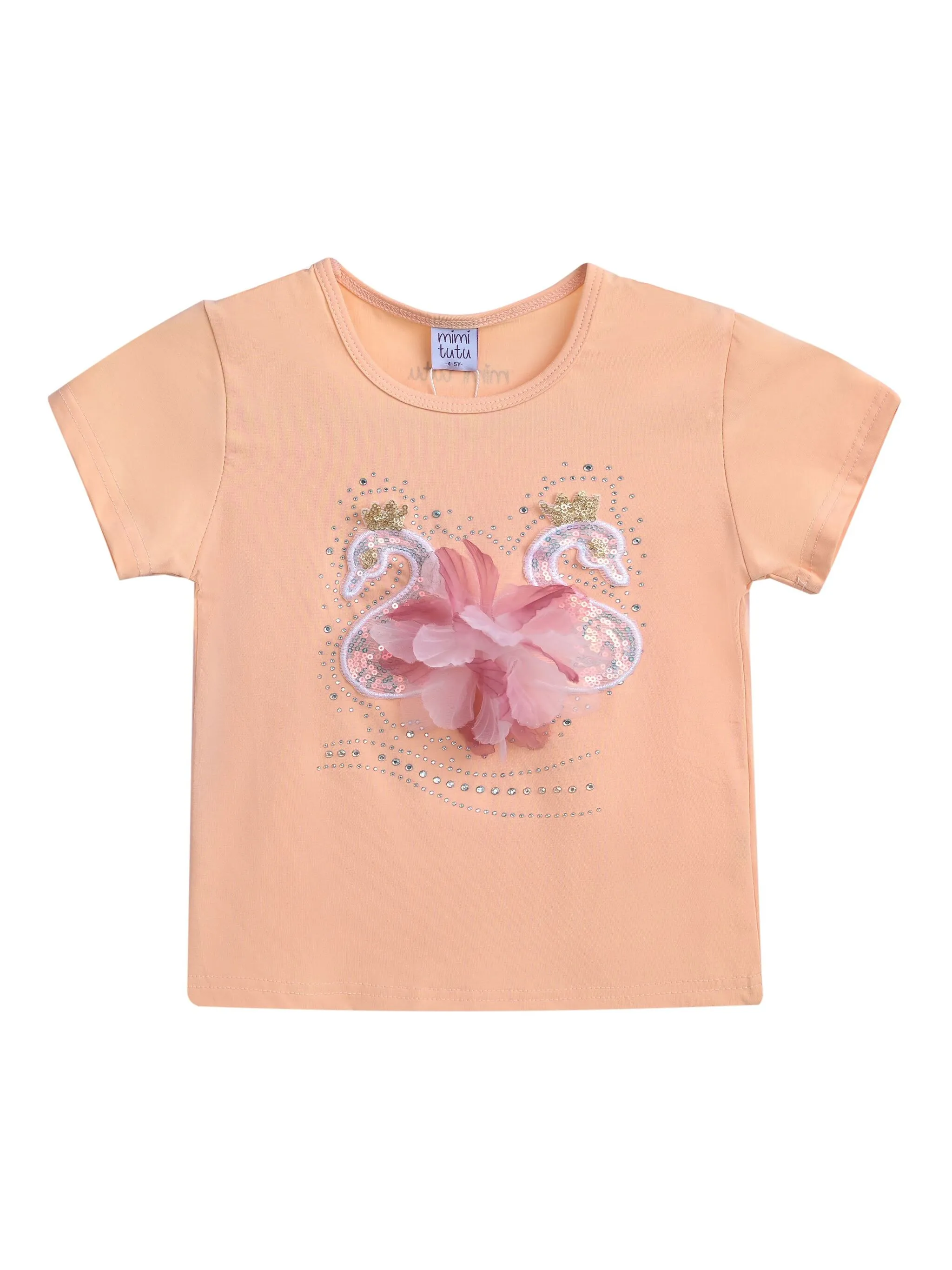 Футболка с аппликацией Mimi Tutu, нейтральный
Футболка с аппликацией Mimi Tutu, нейтральный