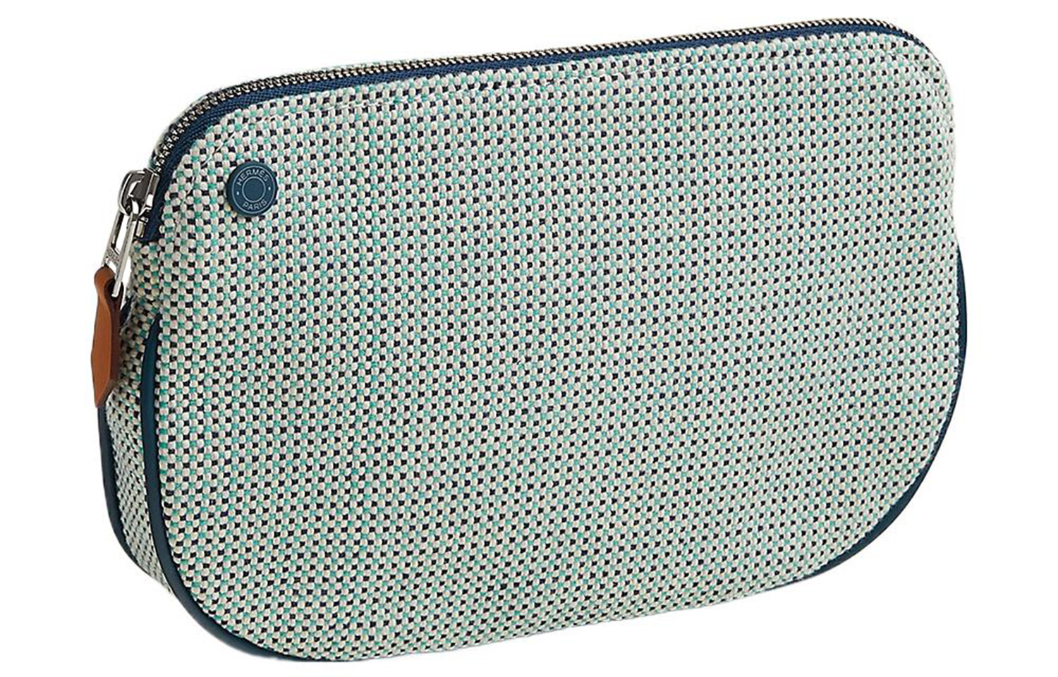 Хлопковая косметичка Echappee унисекс морской синий HERMES
Хлопковая косметичка Echappee унисекс морской синий HERMES