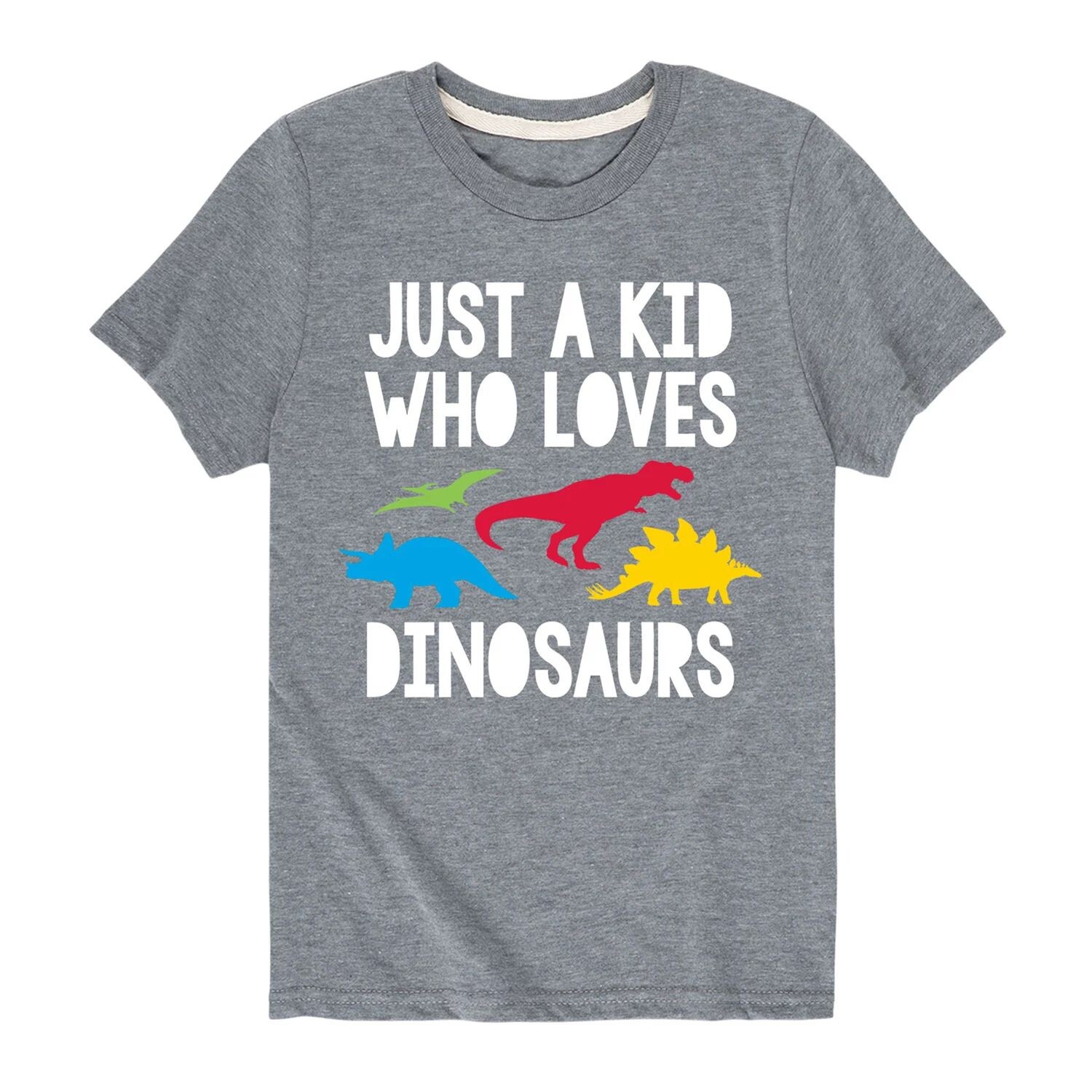 Футболка с рисунком «Просто ребенок, который любит динозавров» для мальчиков 8–20 лет Licensed Character
Футболка с рисунком «Просто ребенок, который любит динозавров» для мальчиков 8–20 лет Licensed Character