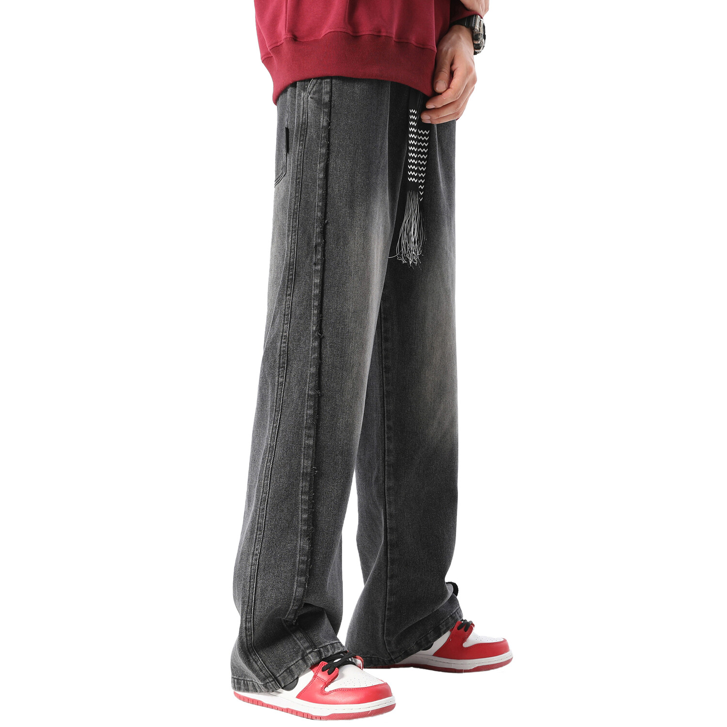 Джинсы унисекс Tencent Video Doki, Черный/Серый
Джинсы унисекс Tencent Video Doki, Черный/Серый