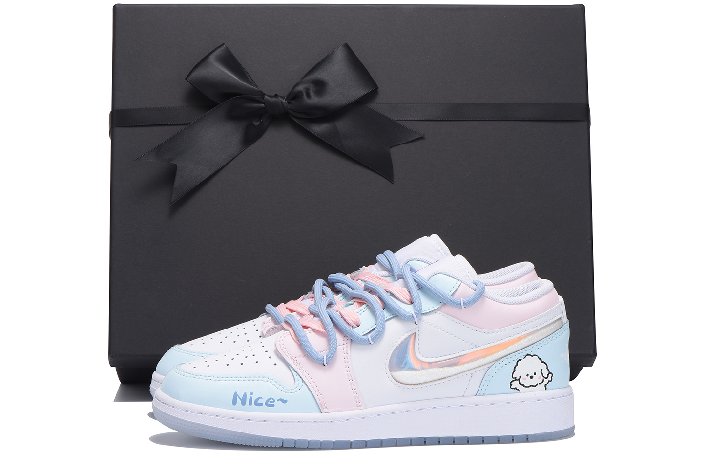 Jordan Детские баскетбольные кроссовки Air 1 с низким верхом, противоскользящие, белые, синие, для подростков
Jordan Детские баскетбольные кроссовки Air 1 с низким верхом, противоскользящие, белые, синие, для подростков