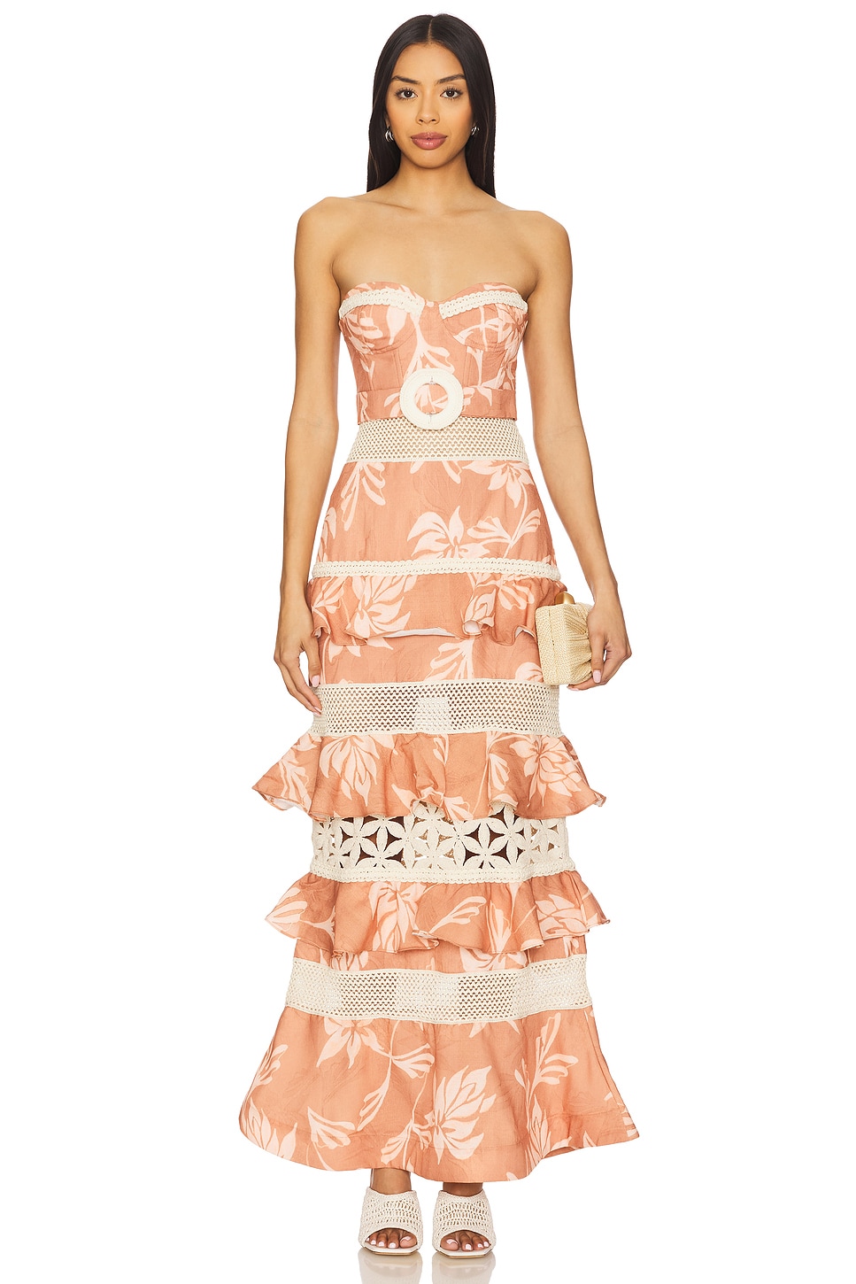 Длинное платье "Артишок" Patbo, beige
Длинное платье "Артишок" Patbo, beige