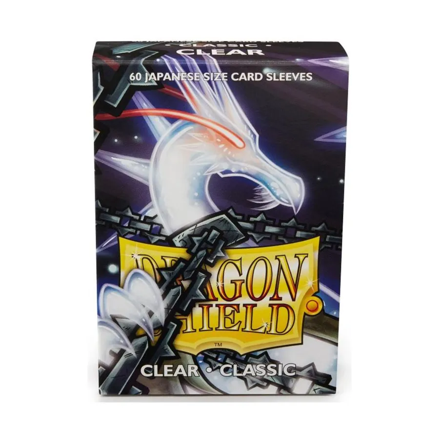 Японские рукава – классический прозрачный (60), Dragon Shield - Card Sleeves - Japanese
Японские рукава – классический прозрачный (60), Dragon Shield - Card Sleeves - Japanese