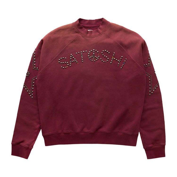 Свитер Satoshi Nakamoto Star Studded Crewneck, Burgundy
Свитер Satoshi Nakamoto Star Studded Crewneck, Burgundy