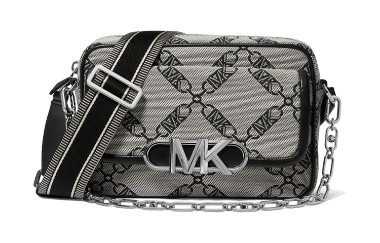 Michael Kors Тканевая сумка через плечо, сумка-кроссбоди, средний размер, женская, бежево-черная
Michael Kors Тканевая сумка через плечо, сумка-кроссбоди, средний размер, женская, бежево-черная