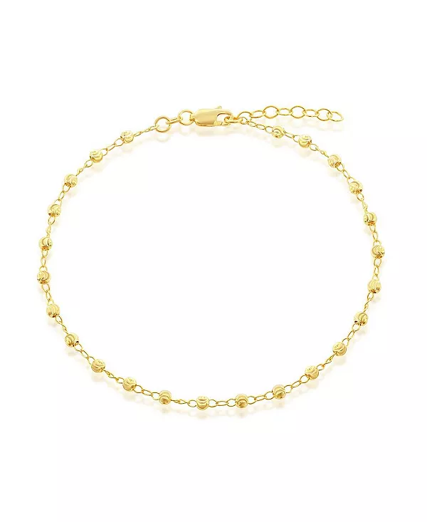 Браслет на лодыжку из стерлингового серебра с бриллиантовой огранкой Simona, gold
Браслет на лодыжку из стерлингового серебра с бриллиантовой огранкой Simona, gold