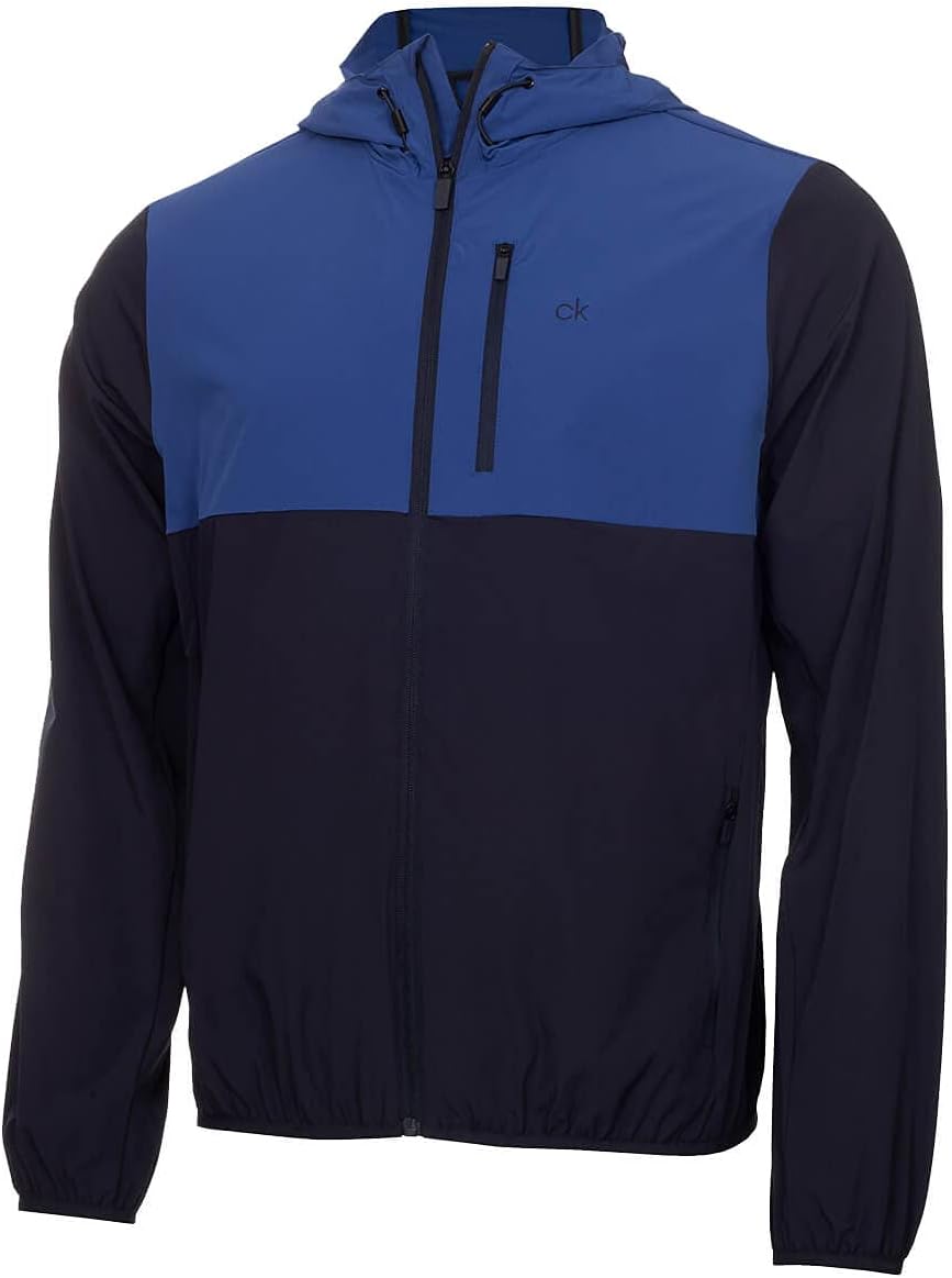 Мужская куртка для гольфа Calvin Klein Ultra Lite Stretch Colour Block, Navy/Royal
Мужская куртка для гольфа Calvin Klein Ultra Lite Stretch Colour Block, Navy/Royal