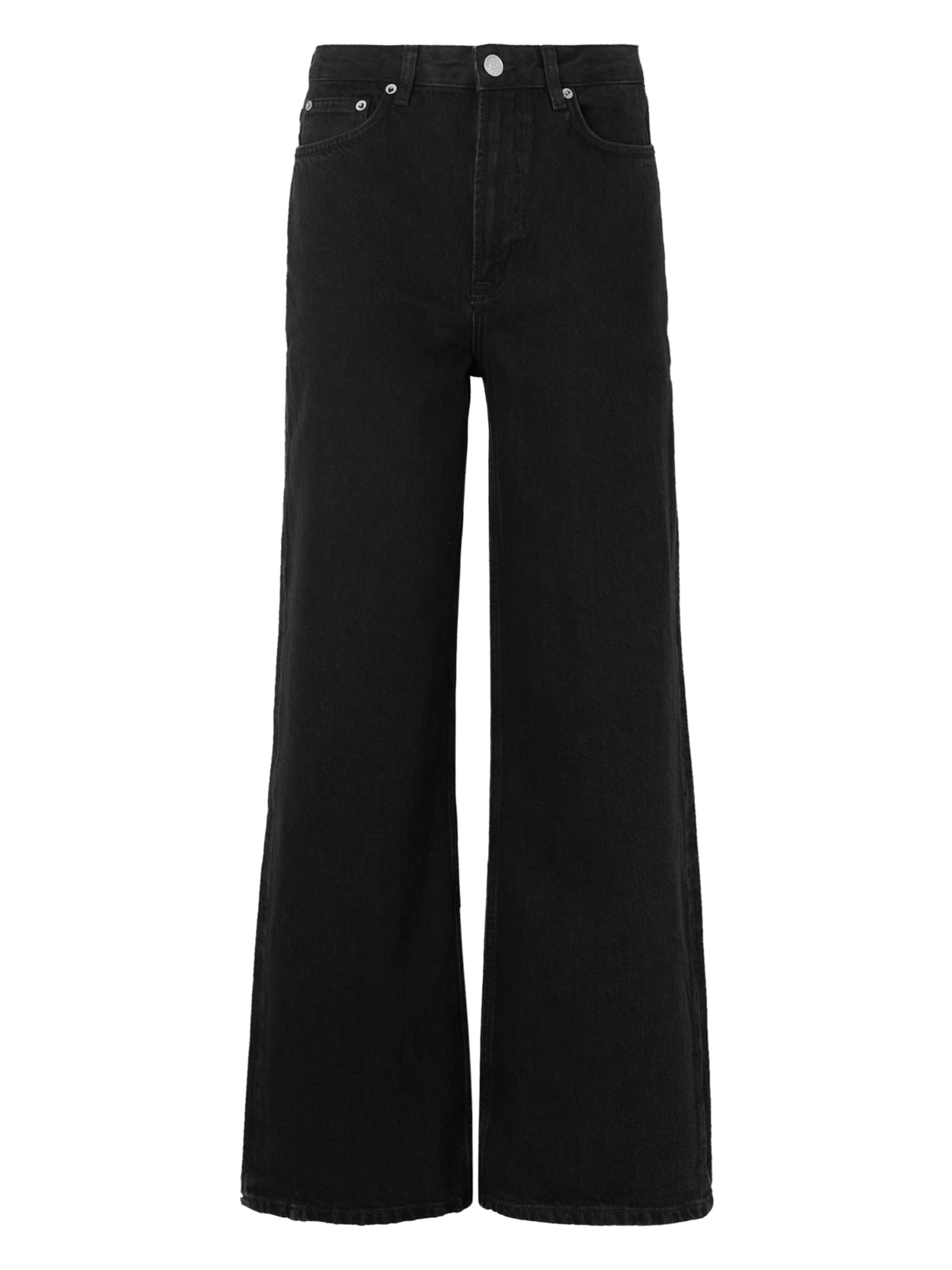 Samsøe Samsøe Широкие джинсы 'Shelly' в черном цвете
Samsøe Samsøe Широкие джинсы 'Shelly' в черном цвете