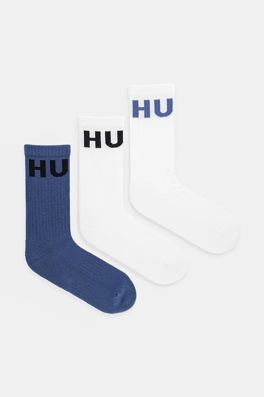 Набор из 3 пар носков HUGO, синий
Набор из 3 пар носков HUGO, синий