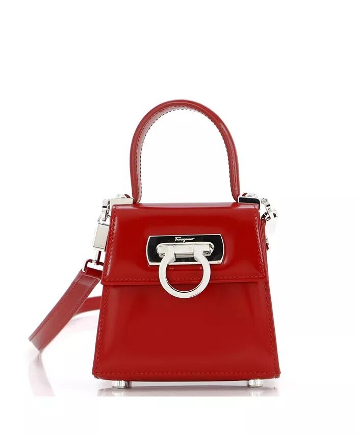 Сумка XS Iconic с верхней ручкой, кожа Pre-Owned Salvatore Ferragamo, красный
Сумка XS Iconic с верхней ручкой, кожа Pre-Owned Salvatore Ferragamo, красный