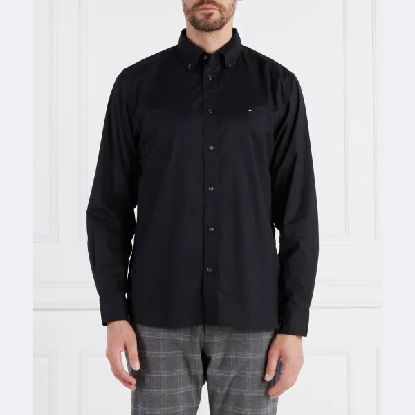 Рубашка из гибкого поплина стандартного кроя Tommy Hilfiger, черный
Рубашка из гибкого поплина стандартного кроя Tommy Hilfiger, черный