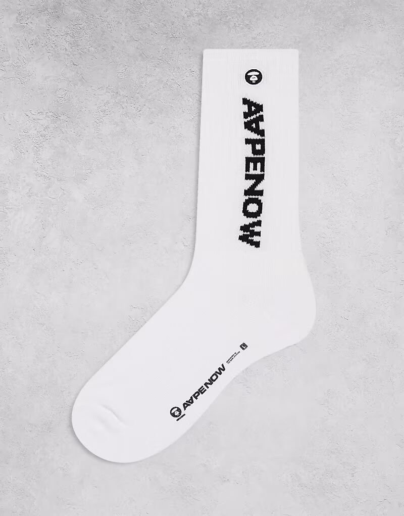 Носки с логотипом Aape by A Bathing Ape белого цвета AAPE BY A BATHING APE
Носки с логотипом Aape by A Bathing Ape белого цвета AAPE BY A BATHING APE