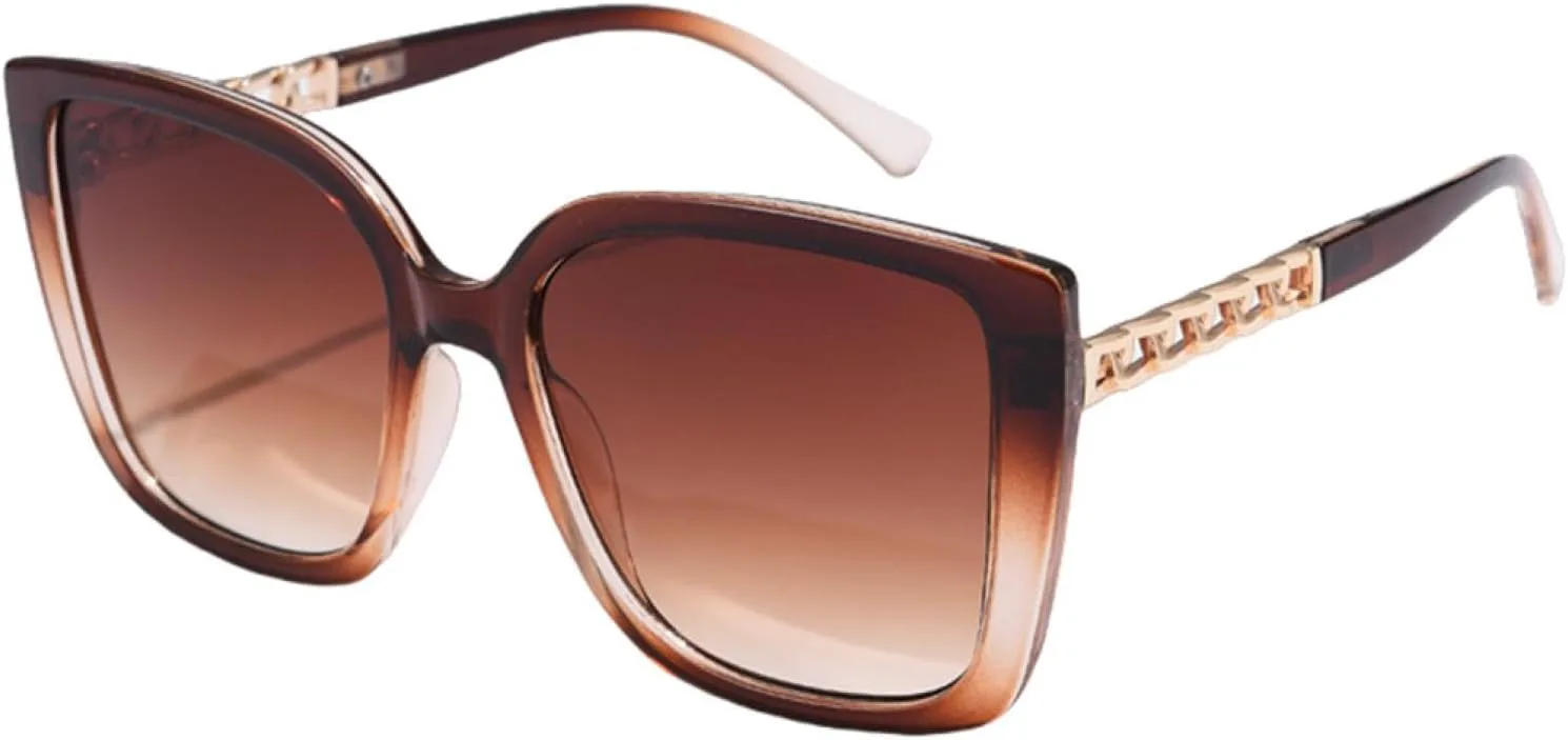 Модные солнцезащитные очки большого размера для женщин, винтажные солнцезащитные очки в крупной оправе, роскошные очки для украшения дома и улицы TKKTLLT, Clear Brown
Модные солнцезащитные очки большого размера для женщин, винтажные солнцезащитные очки в крупной оправе, роскошные очки для украшения дома и улицы TKKTLLT, Clear Brown