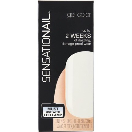 Гель-лак для ногтей SENSATIONAIL White Lily с маникюрной палочкой 7,39 мл
Гель-лак для ногтей SENSATIONAIL White Lily с маникюрной палочкой 7,39 мл
