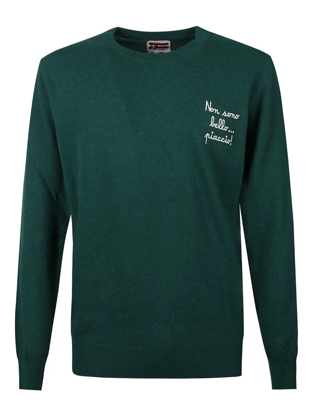 Свитшот с вышивкой цапли и рубчатой отделкой Mc2 Saint Barth, зеленый
Свитшот с вышивкой цапли и рубчатой отделкой Mc2 Saint Barth, зеленый