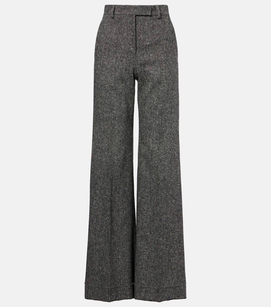 Высокие брюки-клеш из шерстяной смеси Valentino, Avorio/Nero
Высокие брюки-клеш из шерстяной смеси Valentino, Avorio/Nero