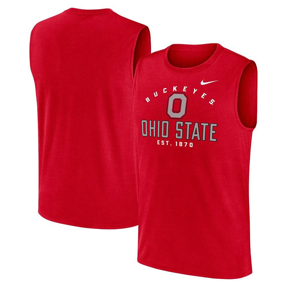Мужская майка с мышцами Nike Scarlet Ohio State Buckeyes Primetime Legend Lock Up Performance, цвет Osu Red
Мужская майка с мышцами Nike Scarlet Ohio State Buckeyes Primetime Legend Lock Up Performance, цвет Osu Red