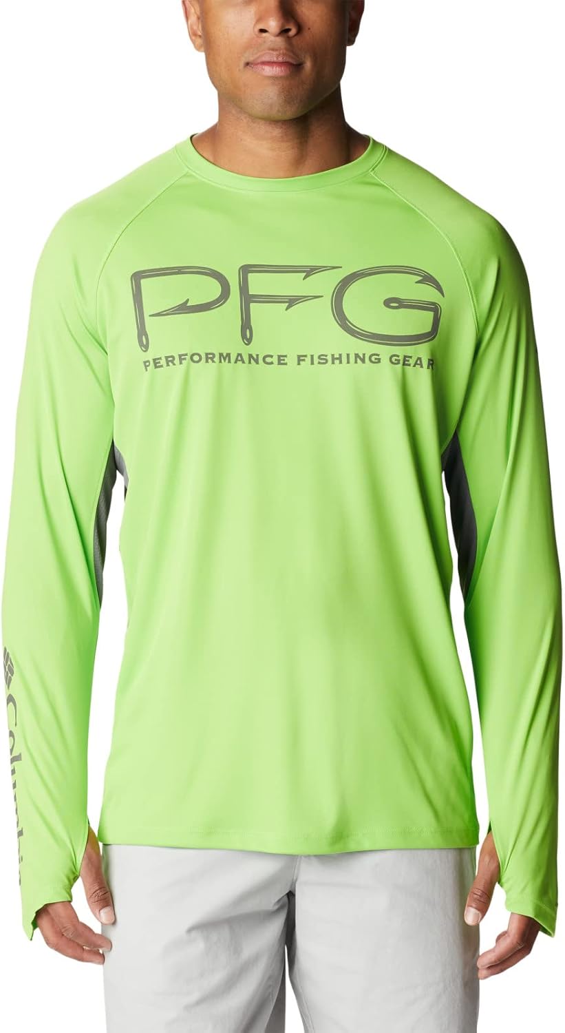 Мужская футболка Columbia Terminal Tackle Vent с длинным рукавом, Green Mamba/City Grey, Серый, Мужская футболка Columbia Terminal Tackle Vent с длинным рукавом, Green Mamba/City Grey
Мужская футболка Columbia Terminal Tackle Vent с длинным рукавом, Green Mamba/City Grey, Серый, Мужская футболка Columbia Terminal Tackle Vent с длинным рукавом, Green Mamba/City Grey