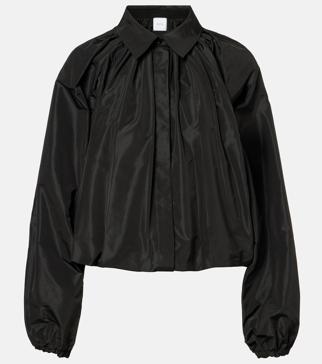 Блузка с пузырчатой отделкой Patou, черный
Блузка с пузырчатой отделкой Patou, черный