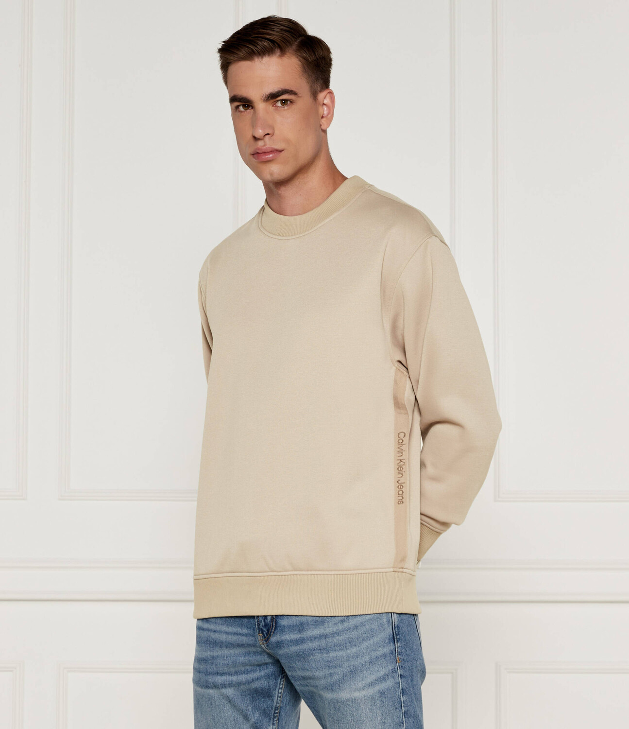 Толстовка CALVIN KLEIN JEANS Regular Fit, бежевый
Толстовка CALVIN KLEIN JEANS Regular Fit, бежевый