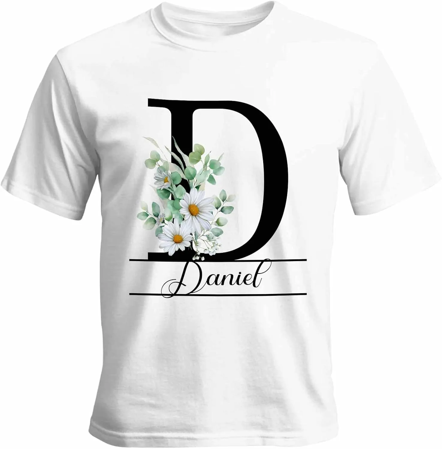 Футболка с именем или текстом Daisy D, Unisex, Cotton, Round Neck Vaxbryntel
Футболка с именем или текстом Daisy D, Unisex, Cotton, Round Neck Vaxbryntel