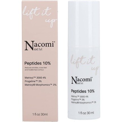 Пептиды Next Level Lift It Up 10%, 30 мл, Nacomi
Пептиды Next Level Lift It Up 10%, 30 мл, Nacomi