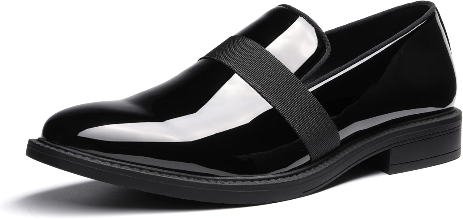 Мужские туфли Брюно Марк, смокинговые, без шнуровки, классические лоферы из лакированной кожи Bruno Marc, черный
Мужские туфли Брюно Марк, смокинговые, без шнуровки, классические лоферы из лакированной кожи Bruno Marc, черный