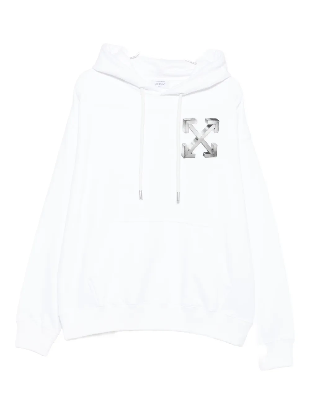 Худи с принтом логотипа Off-White, белый
Худи с принтом логотипа Off-White, белый