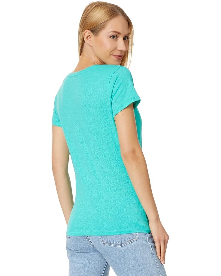Футболка U.S. POLO ASSN. Scoop Neck Solid T-Shirt, цвет Pool Green
Футболка U.S. POLO ASSN. Scoop Neck Solid T-Shirt, цвет Pool Green