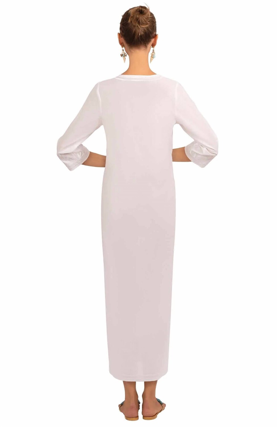 Белое платье-кафтан Reef Gretchen Scott, белый 
Белое платье-кафтан Reef Gretchen Scott, белый