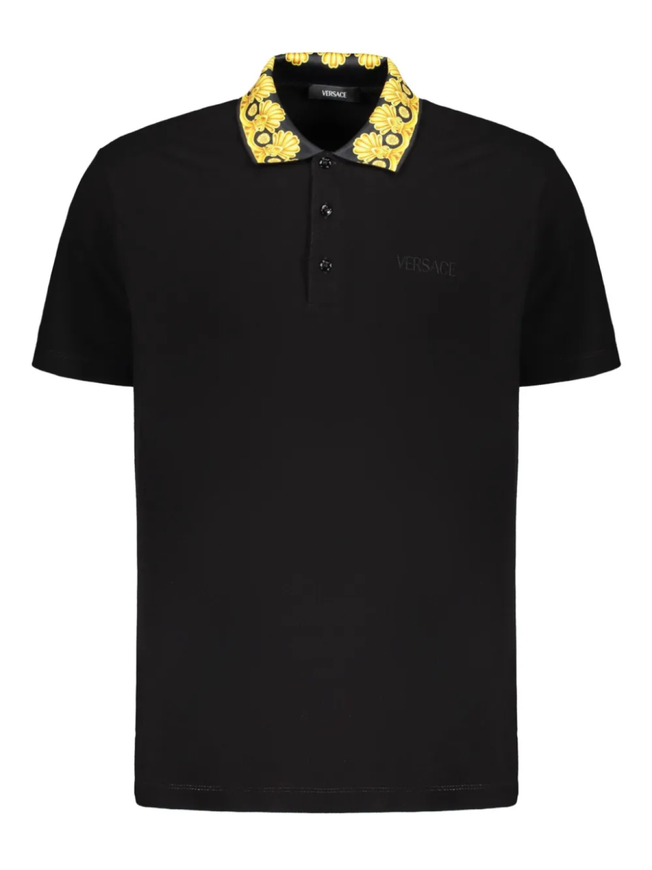 Рубашка-поло из хлопка Versace, черный
Рубашка-поло из хлопка Versace, черный